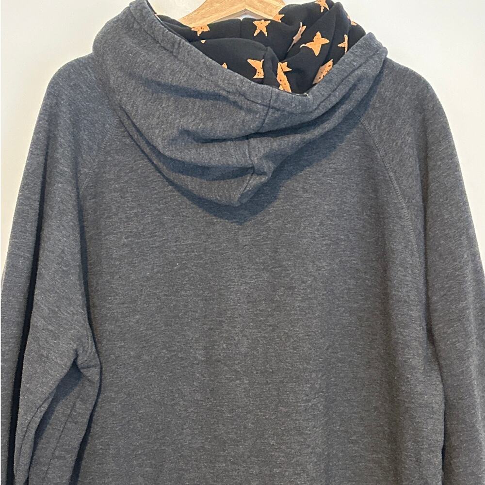 Lazy One Oversized Sleep Hoodie Sweatshirt Sz L / XL Camping Pajamas Loungewear - Picture 8 of 16